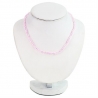 Halskette Rosa Quarz 45 cm