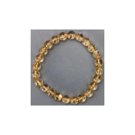 Bracelet Citrine 8mm