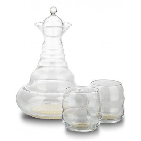 Carafe TC Alladin Or 1,3l + 2 verres Mythos or