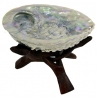 Abalone mit Holzauflage