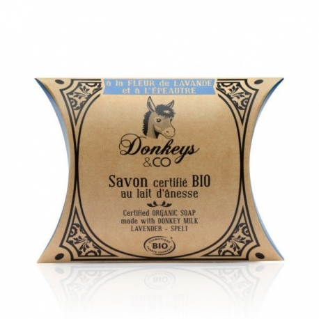 Savon lait d'ânesse - Lavande et Epautre - 100g