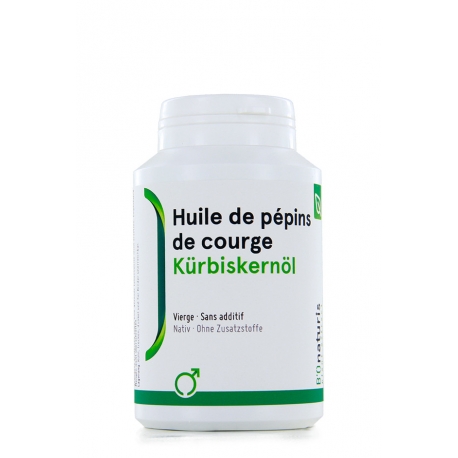 Huile de pépins de courge 500mg - 180 capsules