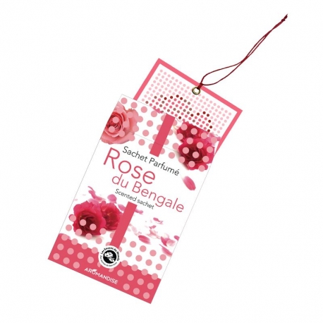 Sachet parfumé Rose du Bengale