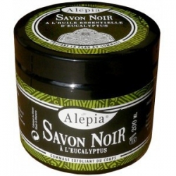 Schwarze Eukalyptusseife 200ml