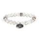 Bergkristall-Mala-Armband - Buddha