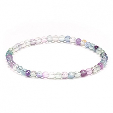 Bracelet Fluorite 4mm