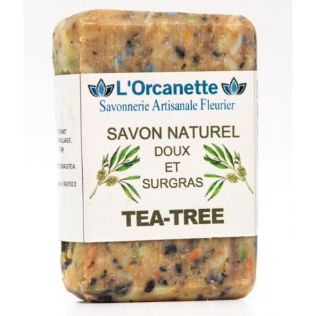 Savon Naturel Doux et Surgras - Tea Tree 120g