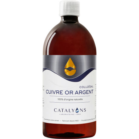 Cuivre-Or-Argent Colloïdal 500ml (New)