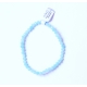 Facettiertes Aquamarin-Armband - 4 mm