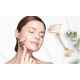Rouleau de massage facial Quartz Rose