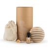 Duftende Kiefer Holz Globus - 9cm