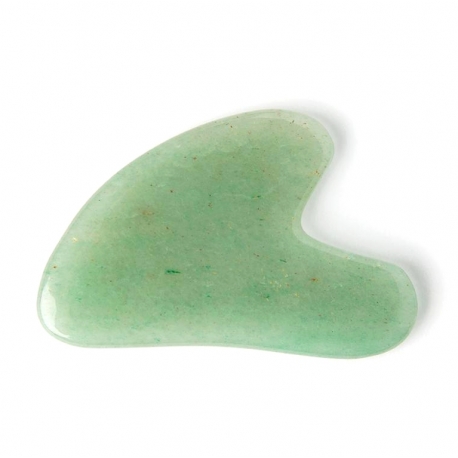 Gua Sha-Massagestein - Grüner Aventurin