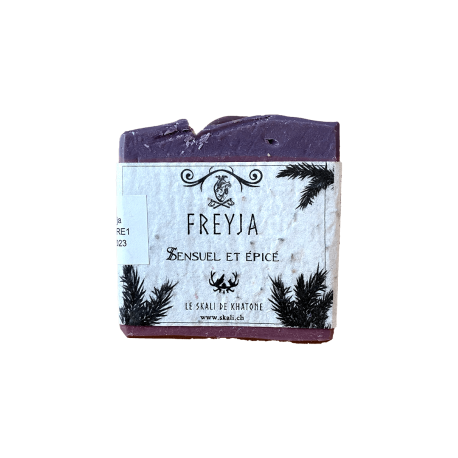 Skali - Savon Freyja Jasmin Argile Encens 95g - Devant