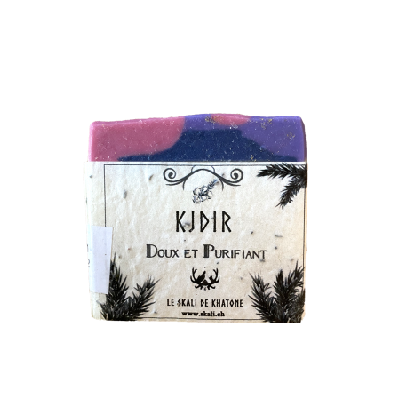 Skali - Savon Kjdir HE Thym & Miel du Valais 95g - Devant