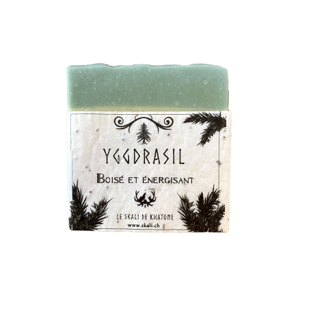 Skali - Savon Yggdrasil Lait de Chèvre & HE Pin Sy - Avant