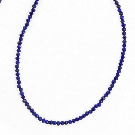 Collier Lapis Lazuli - Facettées