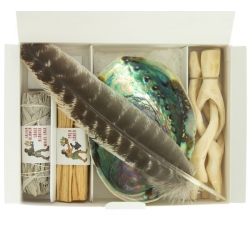 Coffret Purification - Sauge - Coquille d'Ormeau - Palo Santo