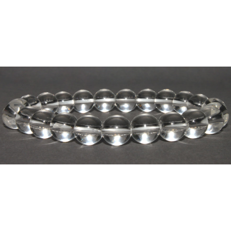 Bracelet Cristal de Roche 8mm Medium