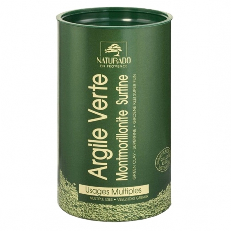 Argile verte surfine - 300g poudre