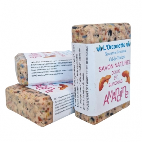 Savon Naturel 01 - Amandine 120 g