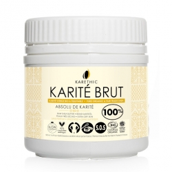 Karité Brut Bio - Beurre 100% pur et sans parfum - 500ml