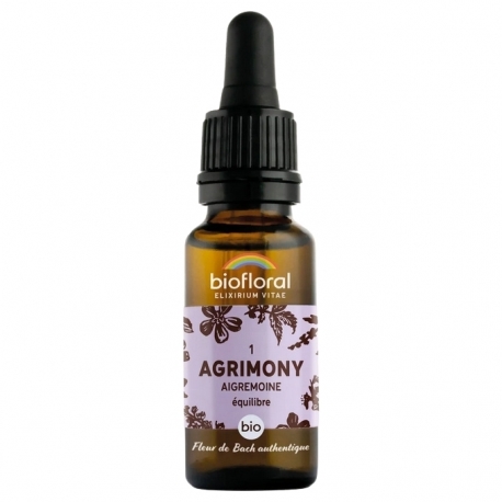 Bio Bachblüten - Agrimony (Agrimony) - Flasche (New)