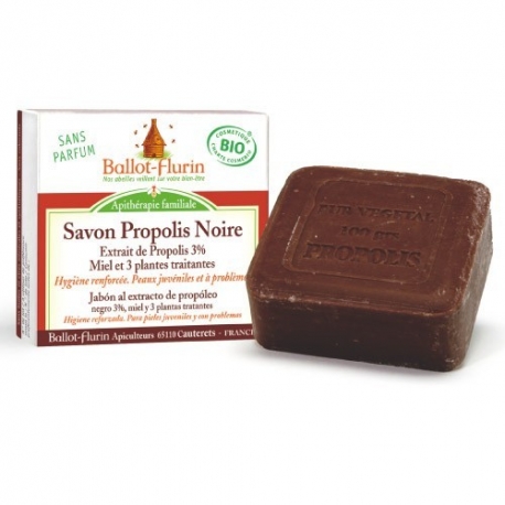 Schwarze Propolis-Seife 100g