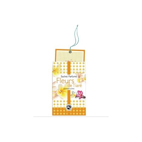 Sachet parfumé fleurs de Tiaré