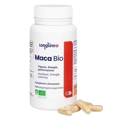 Maca Bio 90 Kapseln - Front 01