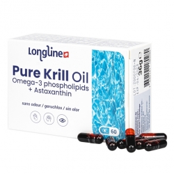 Pure Krill Oil - Pure huile de Krill - Oméga 3 -  60 capsules