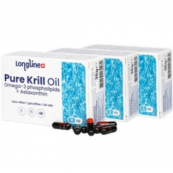 Pure Krill Oil - Packung mit 3 Dosen