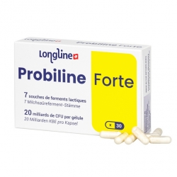 Probiline Forte - Probiotiques 20 Mrd CFU 7 souches - 30 gélules