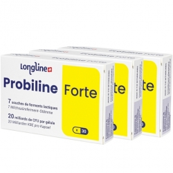 Probiline Forte - Probiotiques - Pack de 3 mois