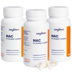 NAC N-Acétyl-Cystéine - Pack 3 flacons
