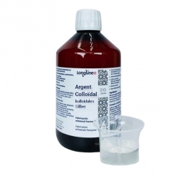 Argent colloïdal 20 PPM - 500ml