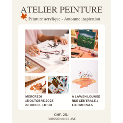 Atelier Peinture intuitive -  Spécial Automne